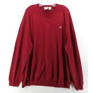 Lacoste Sweater 9 Pullover Preppy Casual Crocodile Logo Cotton XXL